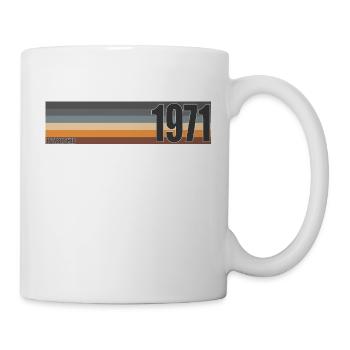 Established 1971 Classic original birthday gift - Mug - white - Right