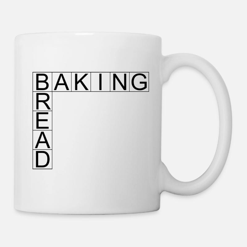 Cuisson du pain - Mug blanc - blanc