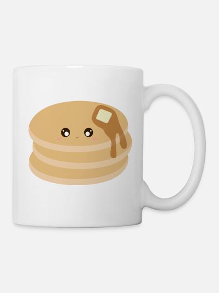 Crêpes Kawaii - Mug blanc - blanc