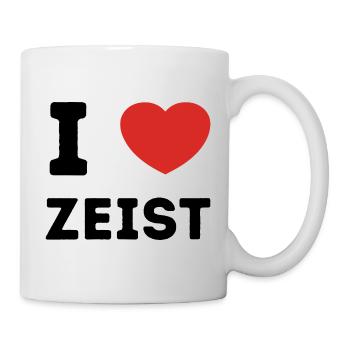 Ich liebe Zeist, Niederlande - Tasse - Weiß - Rechts