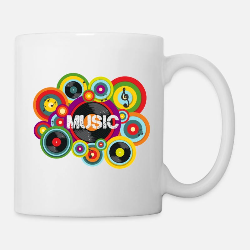 MUSIK - Tasse - Weiß