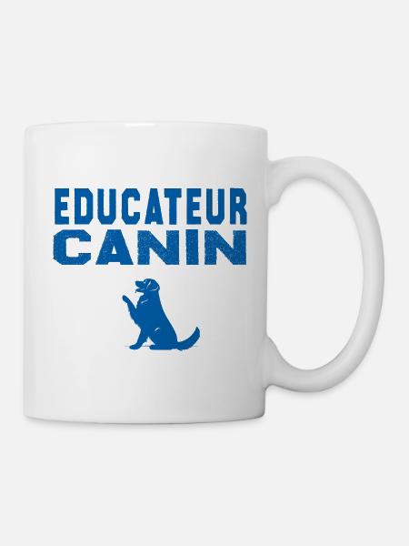 Educateur Canin - Mug blanc - blanc
