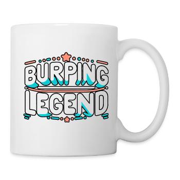Burping Legend 21 - Tasse - Weiß - Rechts