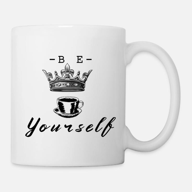 SEI DU SELBST - Tasse - Weiß