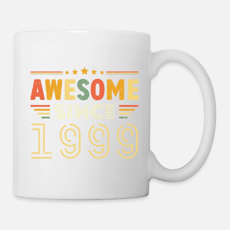 Millésime Légende 1999 Cadeau de 1999 - Né en 1999 - Mug blanc - blanc