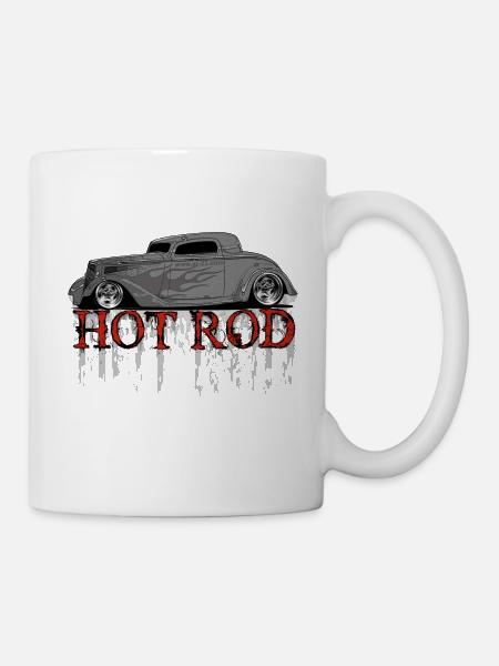 Hot Rod - Mug blanc - blanc