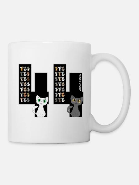 44 Chats - Mug blanc - blanc