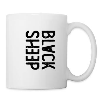 Black Sheep Retro - Tasse - Weiß - Rechts