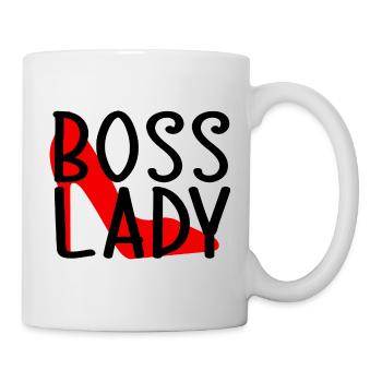 MOMLIFE Mama Design Mutterherz Mutterlieb - Tasse - Weiß - Rechts