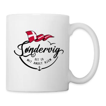 SØNDERVIG - Ma deuxième maison - b - Mug blanc - blanc - Droite
