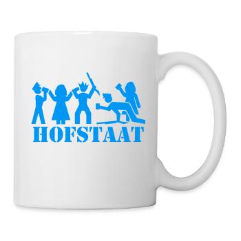 Hofstaat-Blau - Tasse - Weiß - Rechts