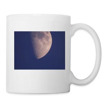 Mann im Mond 1 - Tasse - Weiß - Rechts