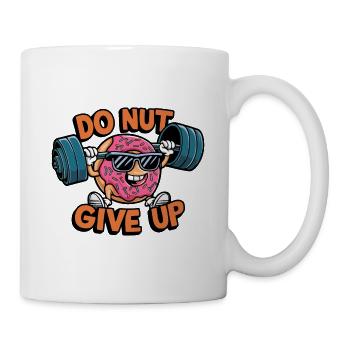 Do Nut give up - Mug - white - Right