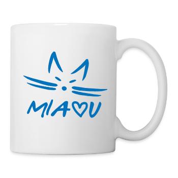 021b MIAOU - Mug blanc - blanc - Droite