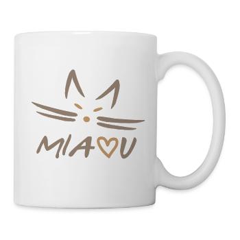 021a MIAOU - Mug blanc - blanc - Droite