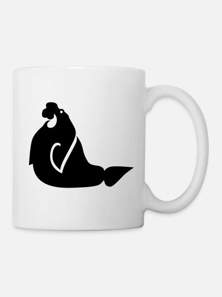 Morse 01 - Mug blanc - blanc