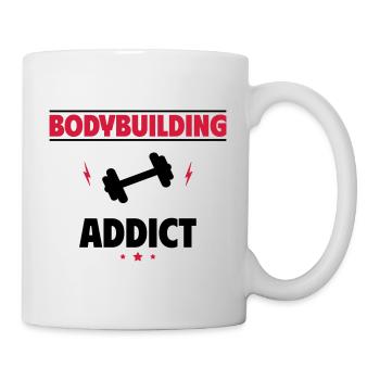 Bodybuilding Addict - Mug - white - Right