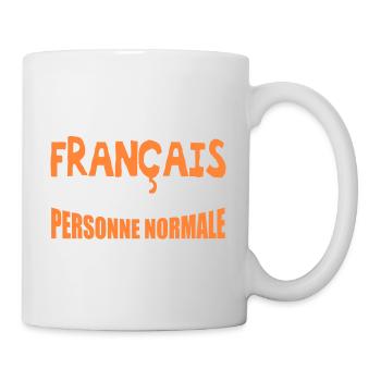I am a French teacher - Mug - white - Right