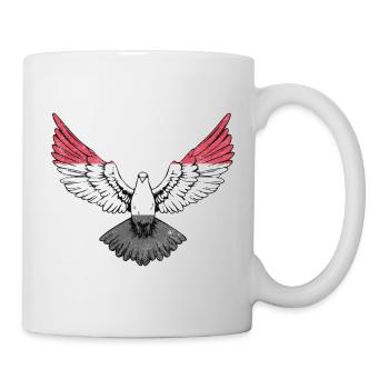 Yemen Dove - Stand with Yemen - Mug - white - Right