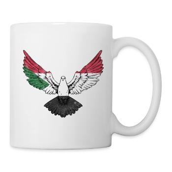 Colombe du Soudan - Stand with Sudan - Mug blanc - blanc - Droite