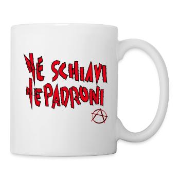 weder Sklaven noch Herren - Tasse - Weiß - Rechts
