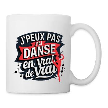 I can't I Dance in Real of Real - Mug - white - Right