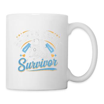 Broken Ankle Survivor 4 - Tasse - Weiß - Rechts