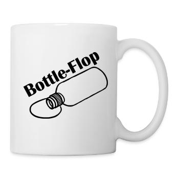 Bottleflop - Design parodique Bottleflip - Mug blanc - blanc - Droite