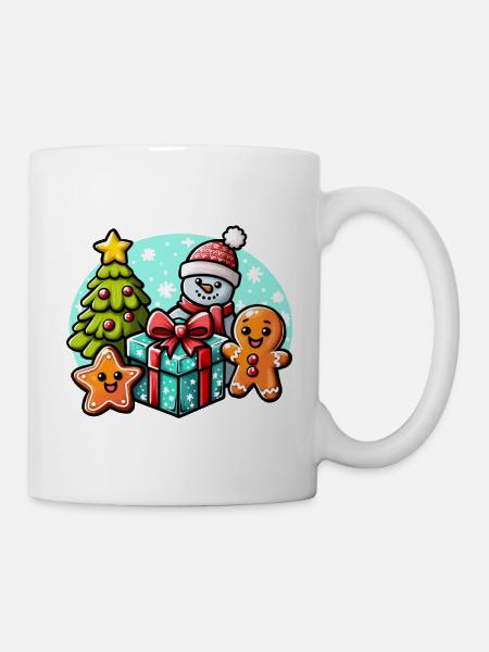Weihnachtsset - Tasse - Weiß