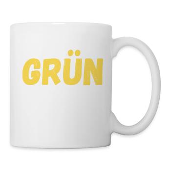 Grün - Tasse - Weiß - Rechts
