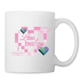 Love hurts - Mug - white - Right