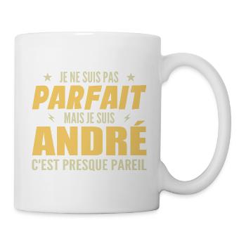 André Parfait Cadeau prenom andré - Mug blanc - blanc - Droite