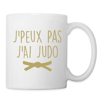 J Peux Pas J Ai Judo - Mug blanc - blanc - Droite