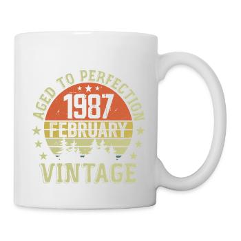 February 1987 - February 1987 Birthday Gift - Mug - white - Right