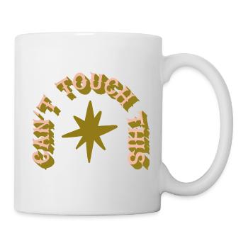 Can't Touch This – Kaktus-Humor - Tasse - Weiß - Rechts