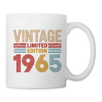 Vintage 1965 60th Birthday Gift 60 Years Old 60s - Mug - white - Right