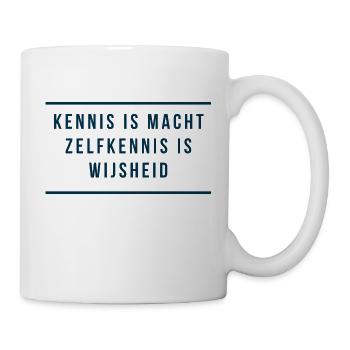 Antwerp Self-Knowledge: Power & Wisdom - Mug - white - Right