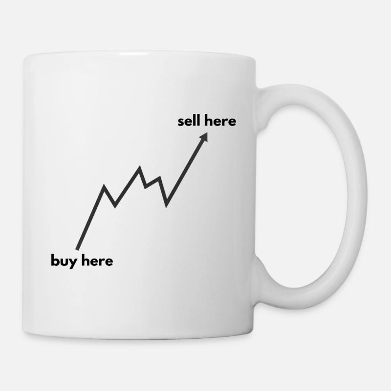 buy here - sell here - Mug - white