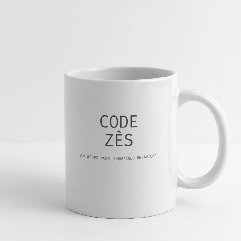 Antwerp: "Code Zès!" – Tech Dialect Shirt Mug