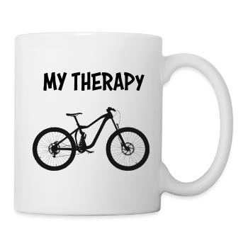My Therapy - Mountainbike - Tasse - Weiß - Rechts