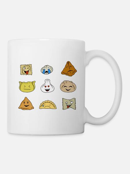Funny dumplings - Mug - white