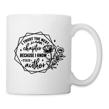 Je fais confiance à l’auteur du prochain chapitre - Mug blanc - blanc - Droite