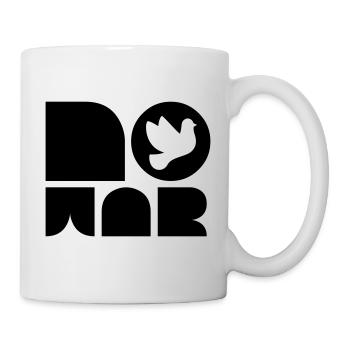Chemise sans guerre - Mug blanc - blanc - Droite