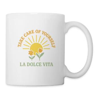 Shine Bright Grow Free - Tasse - Weiß - Rechts