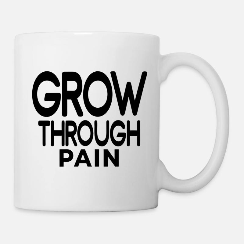 Abstract Colour Block Art Design - Mug - white