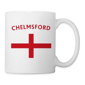 Chelsford Flag Emblem Design - Mug - white - Right