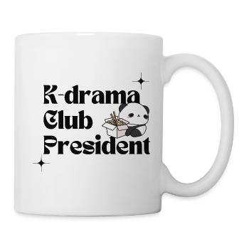 K-Drama Club Präsident Panda Ramen - Tasse - Weiß - Rechts