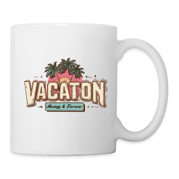 Vacation Retro - Tasse - Weiß - Rechts