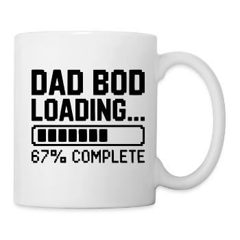 Papa Bod Loading - Tasse - Weiß - Rechts