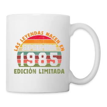 September 1985 Vintage Birthday Gift - Mug - white - Right